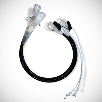 LISA Harness Lines Trapeztampen Windsurf Pro - TRANSPARENT